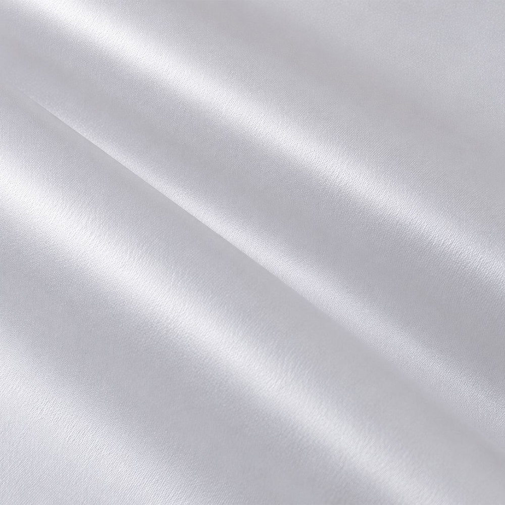 Luxurious Light Grey Blackout Curtain Set (Set of 2)