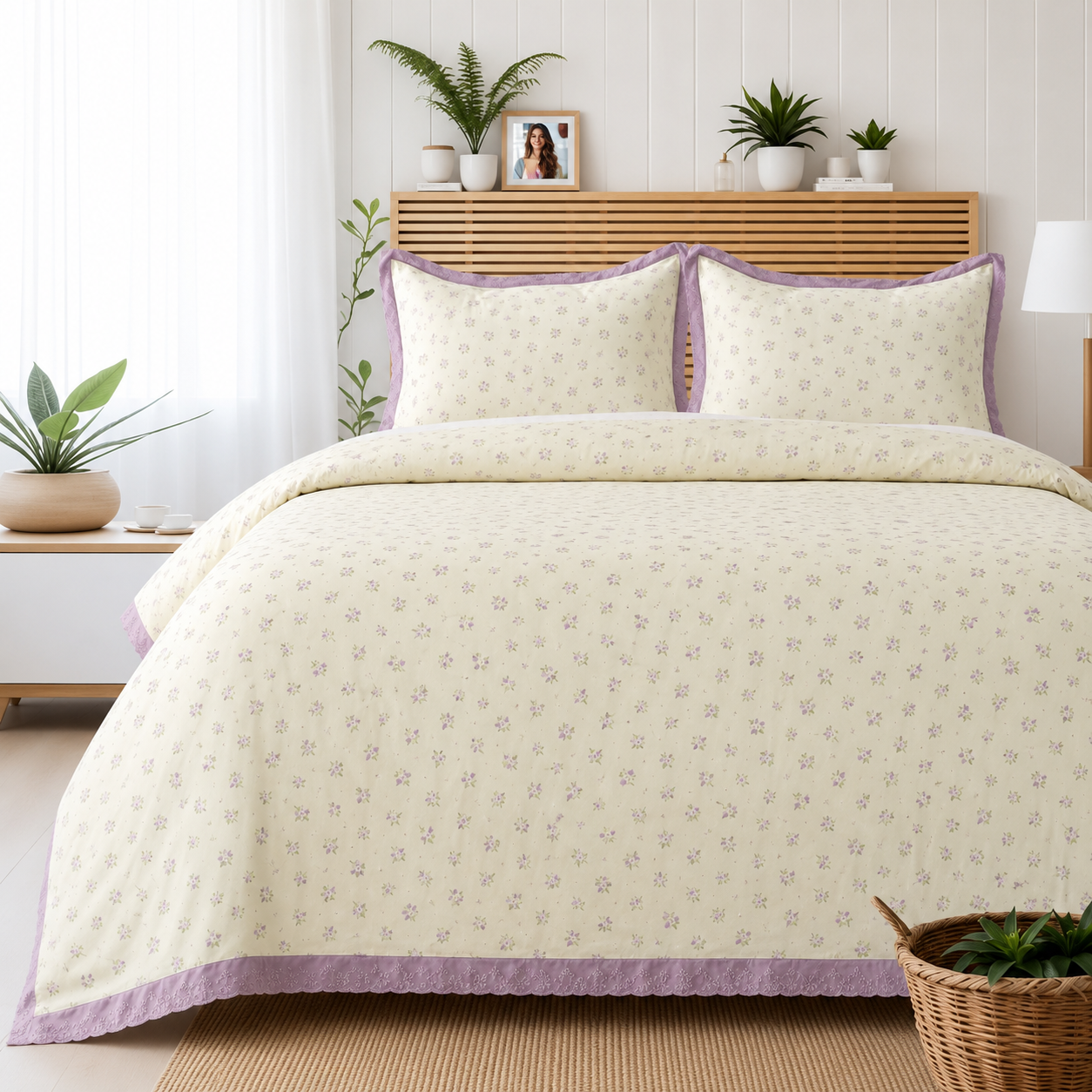 Nautica Lavender Whisper Bed Sheet Set