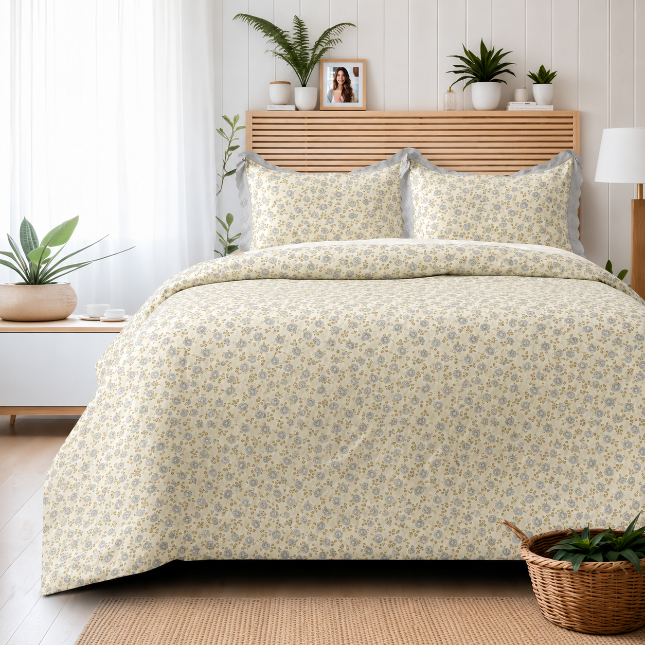 Nautica Pearl Blossom Bed Sheet Set