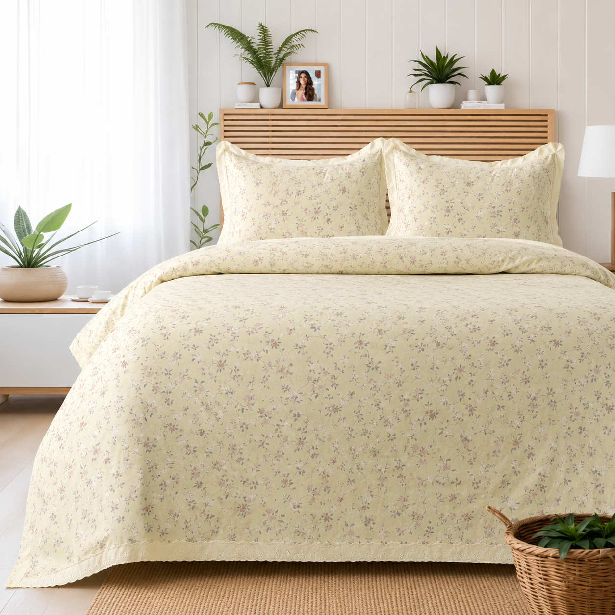 Nautica Buttercup Bloom Bed Sheet Set