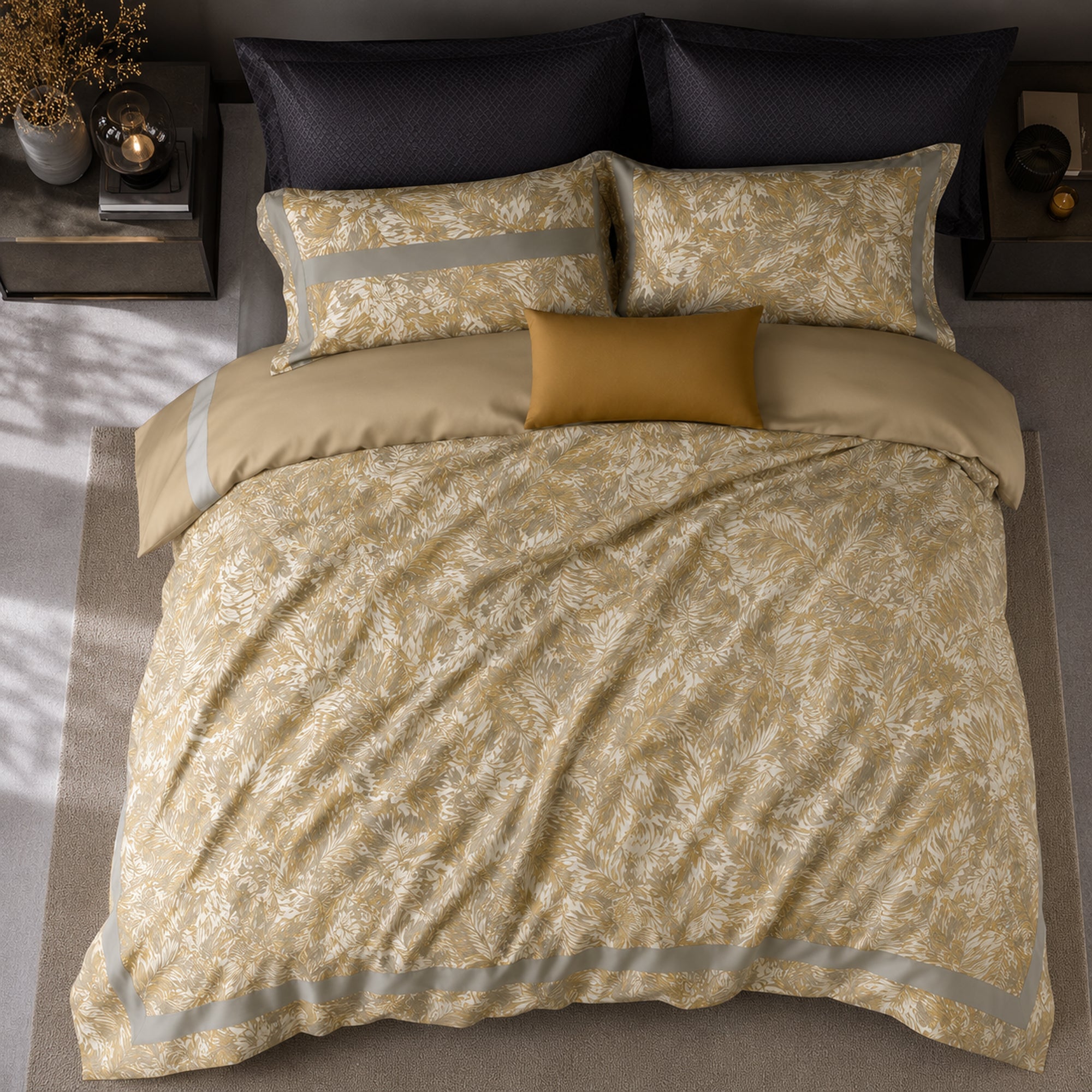 Golden Palm 350TC Digital Cotton Bedsheet