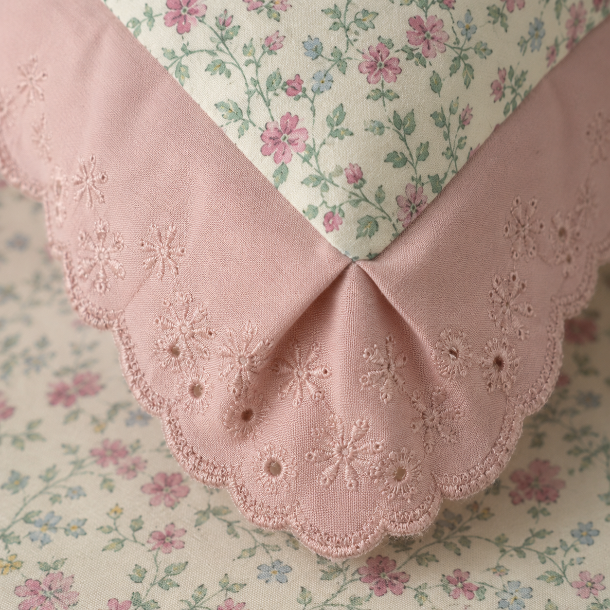 Nautica Pink Meadow Bed Sheet Set