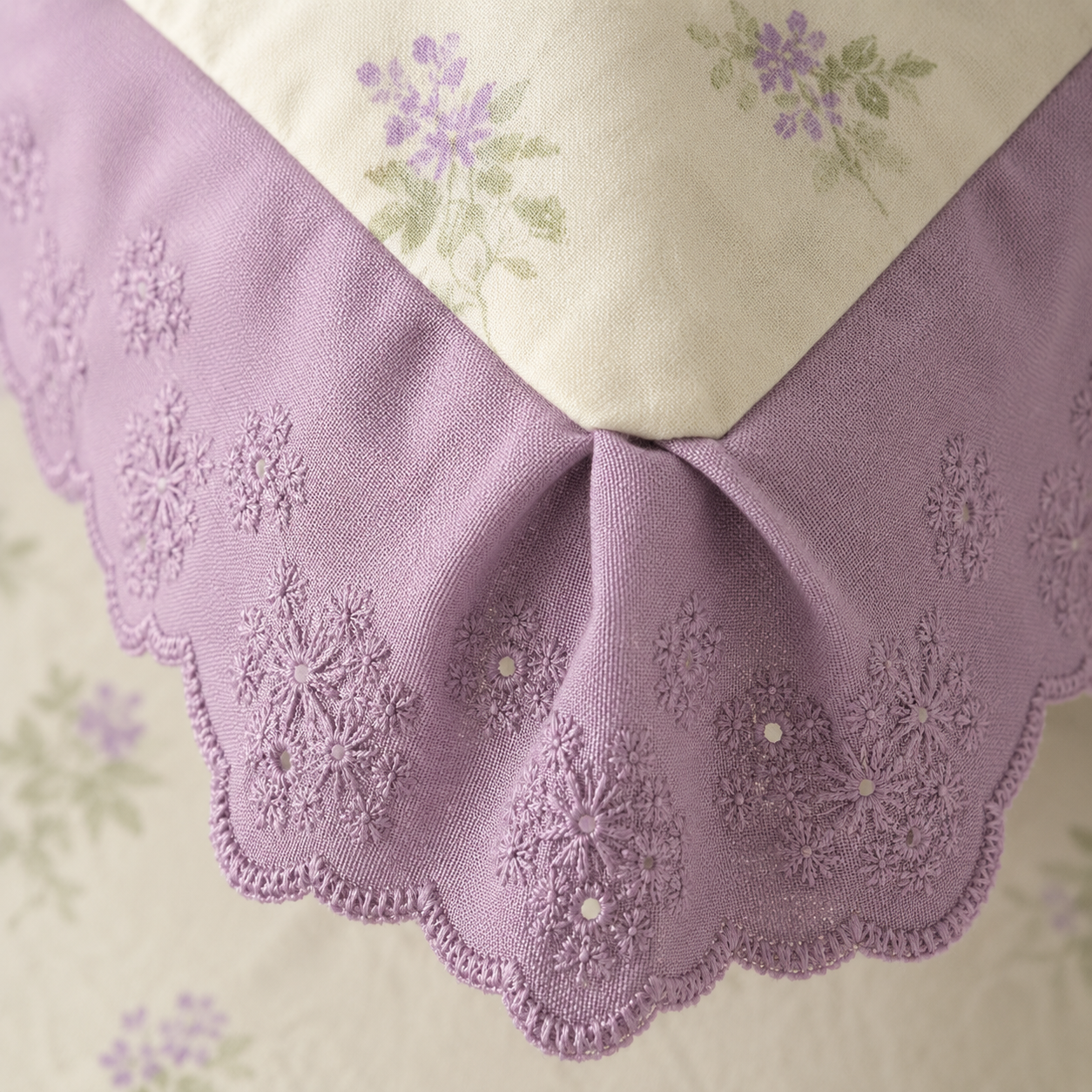 Nautica Lilac Meadow Bed Sheet Set