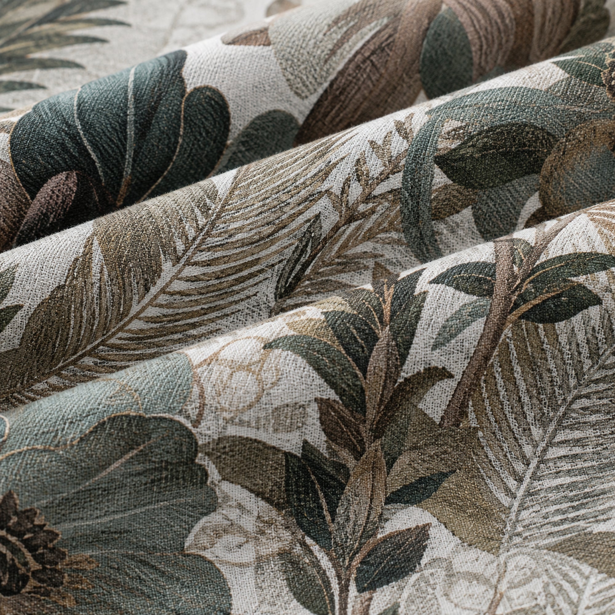 Sage Tropics 350TC Digital Cotton Bedsheet