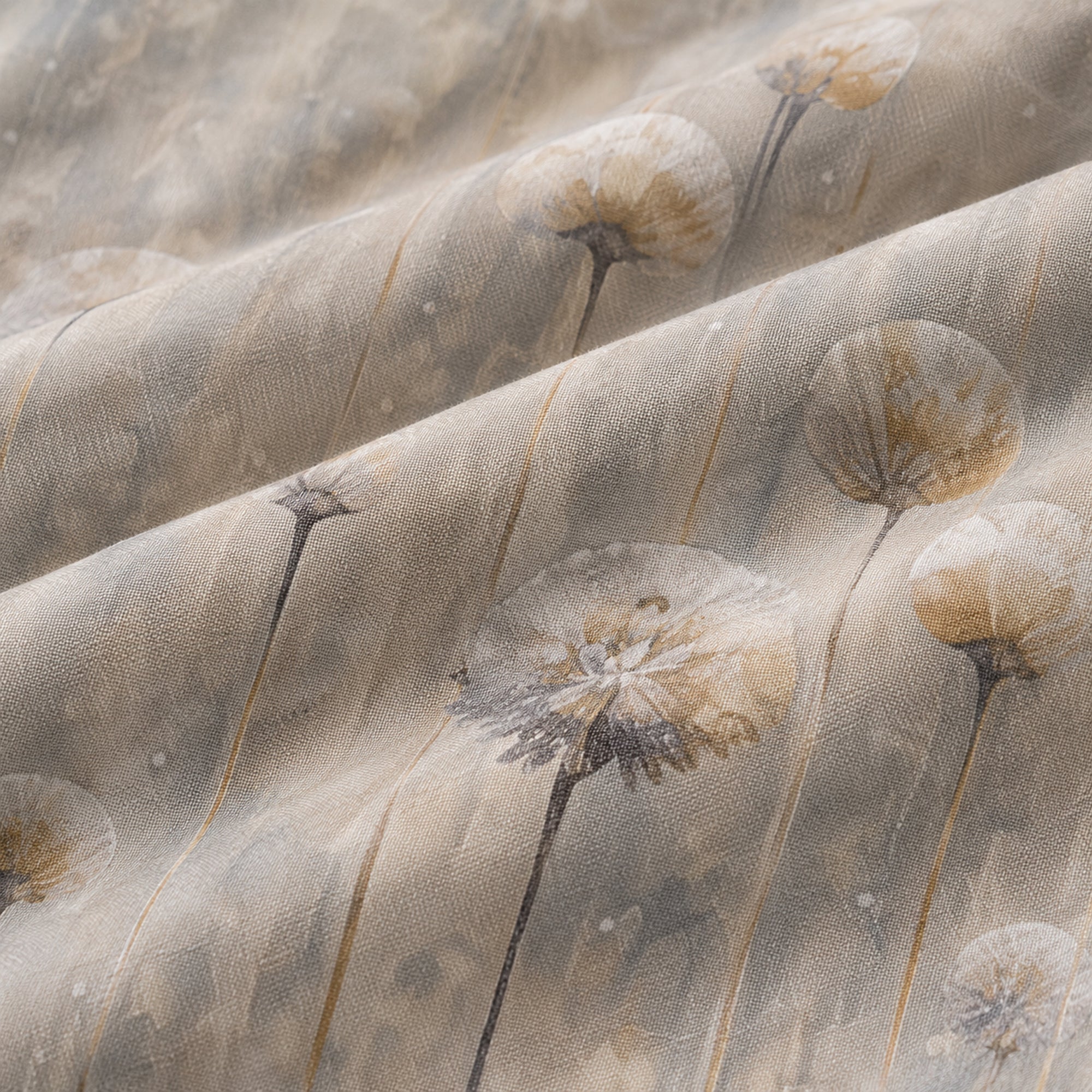 Dandelion Whisper 350TC Digital Cotton Bedsheet
