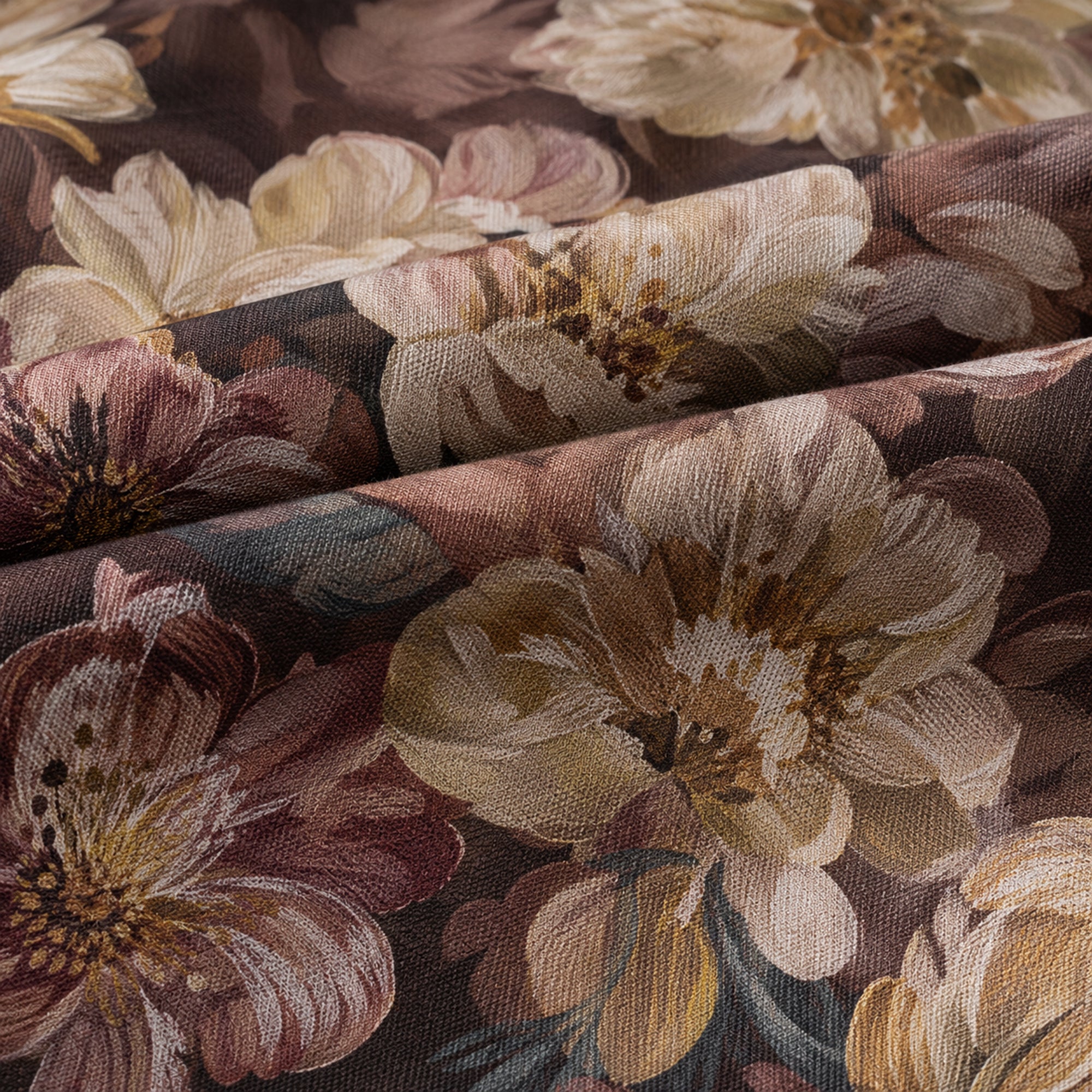 Autumn Bouquet 350TC Digital Cotton Bedsheet