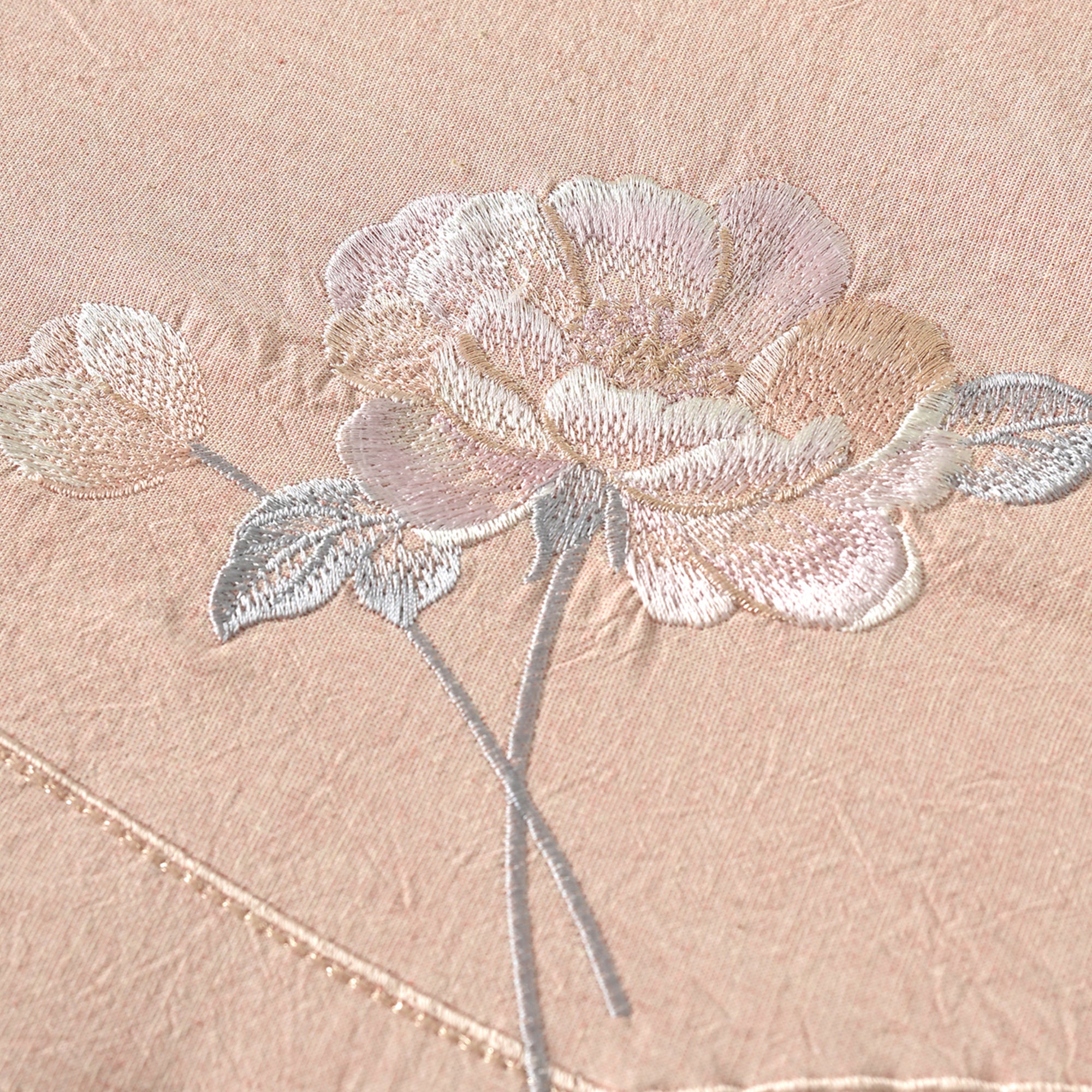 Cristiano Rose Blush 4 Piece Bedding Set